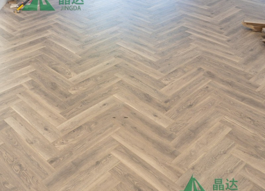 12mm AC5 Premium Grey Oak Herringbone Laminate Flooring