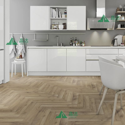 12mm AC5 Premium Magic Haze Oak Herringbone Laminate Flooring