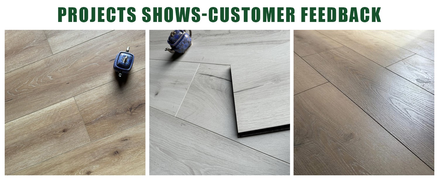 Oak Color EIR Surface Wood Laminate Flooring